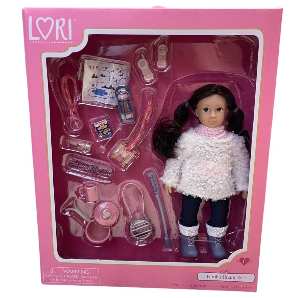 Lori Farah's Hiking Set - 6" Doll & Hiking Fashion Accessories